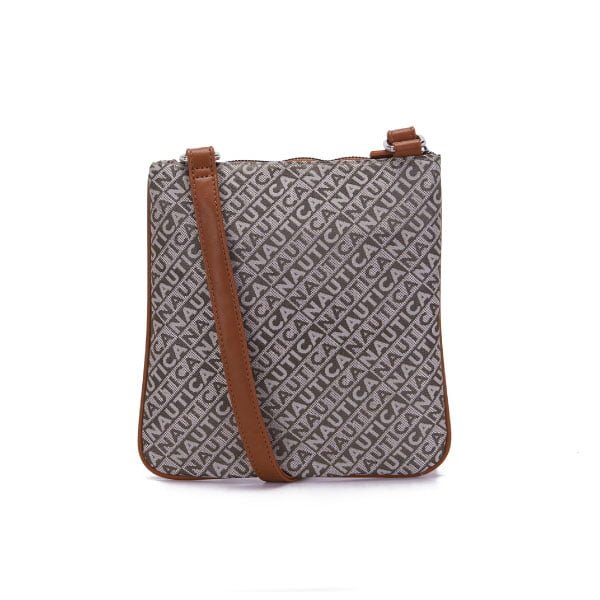 Bolso Nautica Lakeside Signature Jaquard Bandolera - Imagen 3