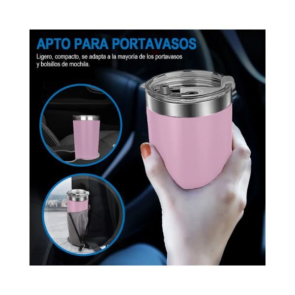 Vaso Térmico de 20 oz - Violeta Claro - Imagen 5