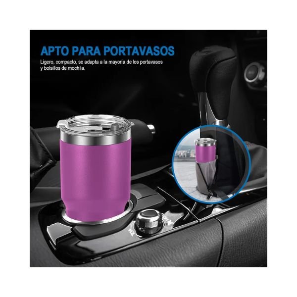 Vaso Térmico de 30 oz - Violeta Oscuro - Imagen 4