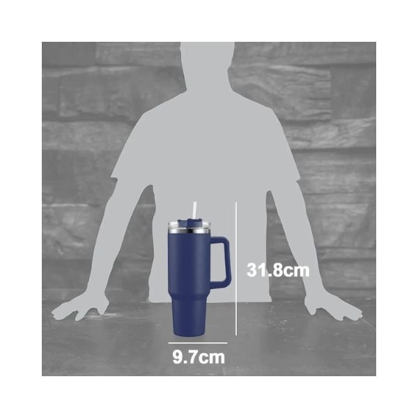 Vaso Térmico De 40oz - Azul Oscuro - Imagen 6