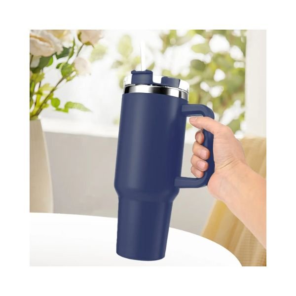 Vaso Térmico De 40oz - Azul Oscuro - Imagen 7