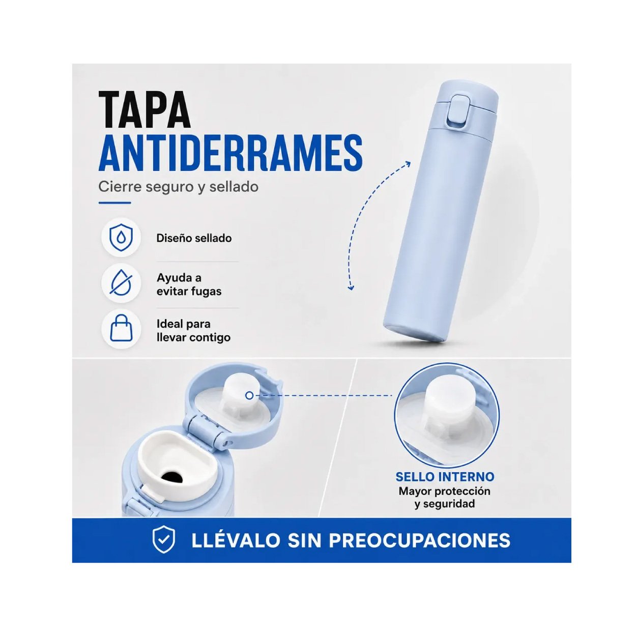 Termos 15 Oz Azul - Imagen 3