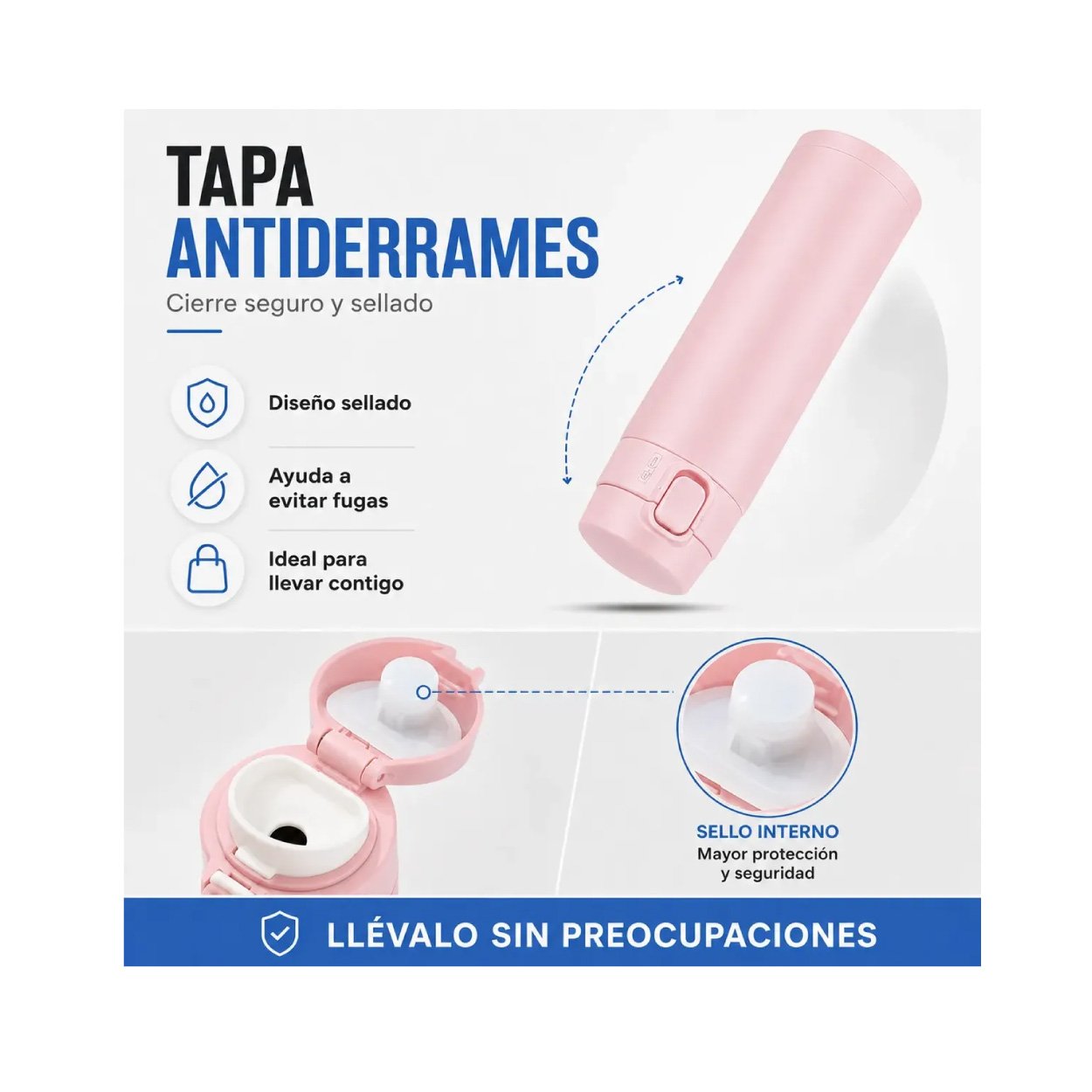 Termos 15 Oz Rosa - Imagen 2