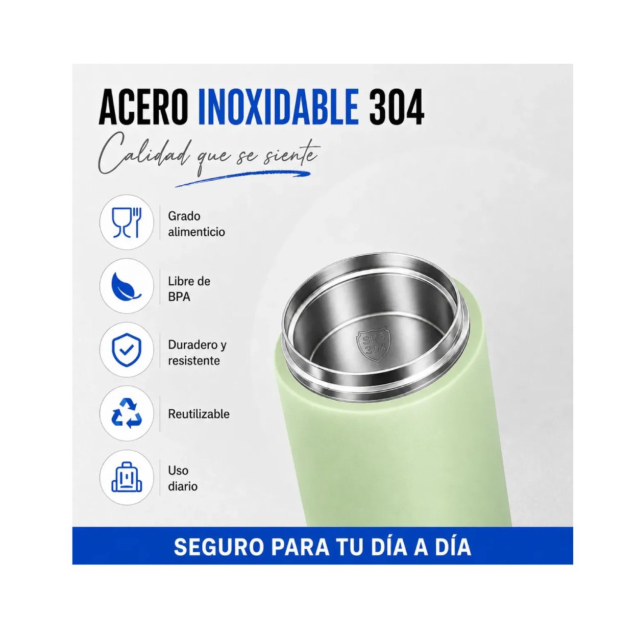 Termos 15 Oz Verde - Imagen 5