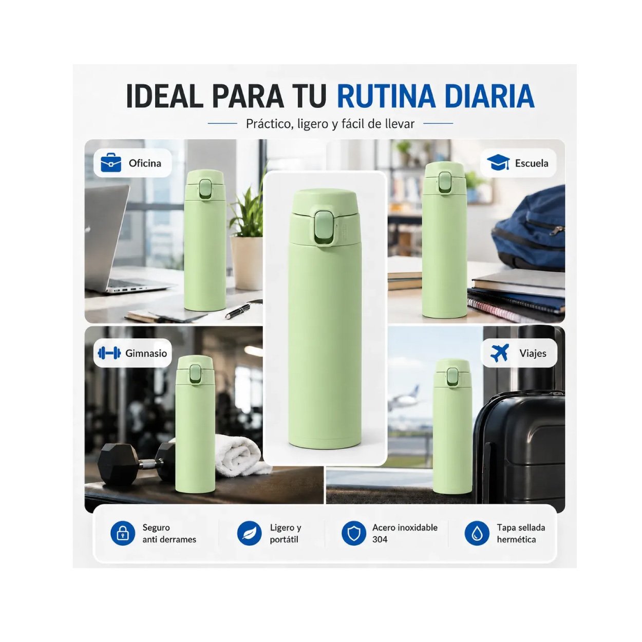 Termos 15 Oz Verde - Imagen 8